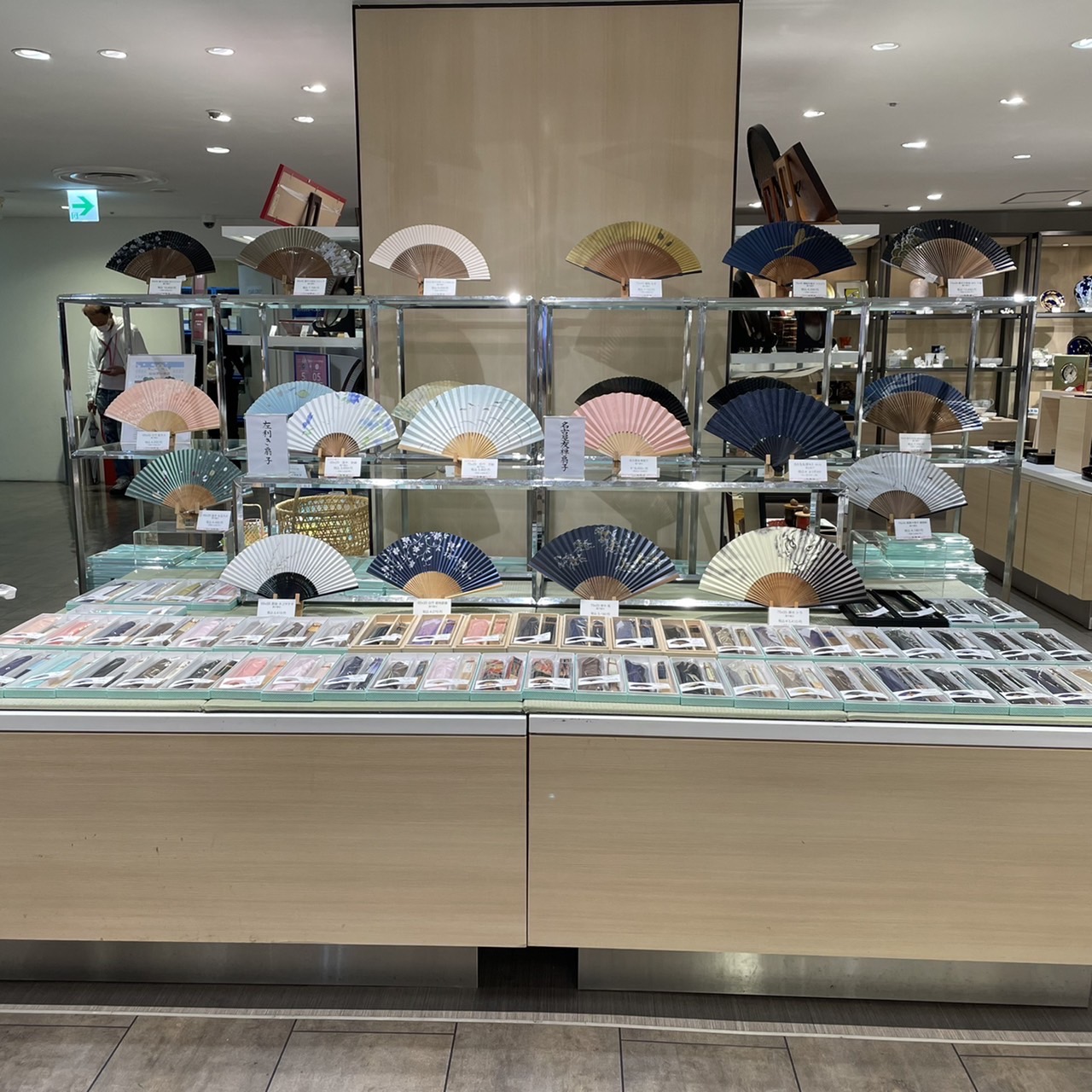 松坂屋名古屋店6階にて扇子販売中！